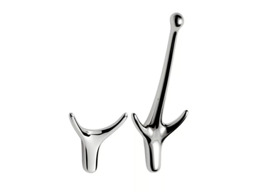 HOOK AM 17 / AM 27 - Brass coat rack by Colombo Design - view 2